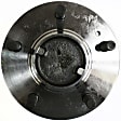 Rear, Driver and Passenger Side Wheel Hub, 5 Lugs, With Bearing