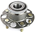 Rear, Driver and Passenger Side Wheel Hub, 5 Lugs, With Bearing