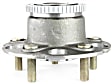 Rear, Driver and Passenger Side Wheel Hub, 5 Lugs, With Bearing