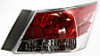 2008-2012 Honda Accord - Driver and Passenger Side Halogen Tail Light, With bulb(s), OE Replacement,, CAPA Certified