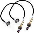 Before and After Catalytic Converter Oxygen Sensor, Set of 2, 4-wire, 1.6L, 4Cyl