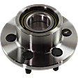 1999-2003 Dodge Durango - Front, Driver and Passenger Side Wheel Hub, 6 Lugs, With Bearing, RWD