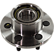 1999-2003 Dodge Durango - Front, Driver and Passenger Side Wheel Hub, 6 Lugs, With Bearing, RWD