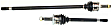 2003 Jeep Grand Cherokee Laredo - Front, Driver and Passenger Side Axle Assembly,  With 24-5/16 in. Overall Length; Without Variable Lock Progressive Front Axle, New, 4WD, 4.7L 8Cyl
