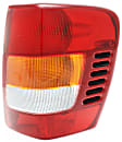 Driver and Passenger Side Tail Lights, with Bulbs, Halogen, Production Date Up To November 2001
