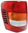 Driver and Passenger Side Tail Lights, with Bulbs, Halogen, Production Date Up To November 2001