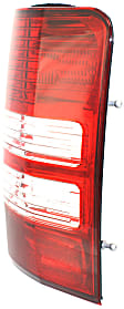 Driver and Passenger Side Halogen Tail Light, With bulb(s), OE Replacement