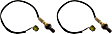 Before and After Catalytic Converter Oxygen Sensor, Set of 2, 4-wire