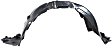 2009 Lexus LS460 - Front, Driver and Passenger Side Fender Liner