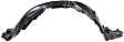 2009 Lexus LS460 - Front, Driver and Passenger Side Fender Liner