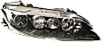 Driver and Passenger Side Halogen Headlight, Without bulb(s), OE Replacement