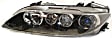 Driver and Passenger Side Halogen Headlight, Without bulb(s), OE Replacement