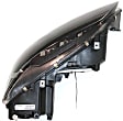 Driver and Passenger Side Halogen Headlight, Without bulb(s), OE Replacement