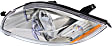 2006-2007 Mitsubishi Eclipse - Driver and Passenger Side Halogen Headlight, With bulb(s), OE Replacement, CAPA Certified