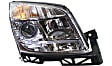 Driver and Passenger Side Halogen Headlight, With bulb(s), OE Replacement