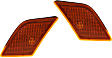 Side Marker - Front, Driver and Passenger Side, Lens and Housing