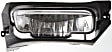 Front, Driver and Passenger Side Fog Lights, With Bulb(s), Halogen