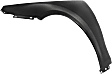 Front, Driver and Passenger Side Fenders, Without turn signal light hole