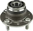 1990-2005 Mazda Miata - Front, Driver and Passenger Side Wheel Hub, 4 Lugs, With Bearing