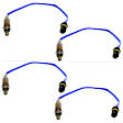 Oxygen Sensor, Set of 4, 4-wire