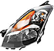 2007-2009 Nissan Altima - Driver and Passenger Side Headlights, with Bulb, Halogen, Sedan, SE(without Sport Package)/Base/S/SL/Hybrid Models