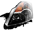 2007-2009 Nissan Altima - Driver and Passenger Side Headlights, with Bulb, Halogen, Sedan, SE(without Sport Package)/Base/S/SL/Hybrid Models