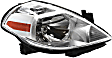 Driver and Passenger Side Halogen Headlight, With bulb(s), OE Replacement