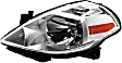 Driver and Passenger Side Halogen Headlight, With bulb(s), OE Replacement