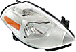 Driver and Passenger Side Halogen Headlight, With bulb(s), OE Replacement, CAPA Certified