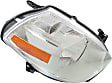 Driver and Passenger Side Halogen Headlight, With bulb(s), OE Replacement, CAPA Certified
