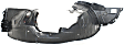2012 Nissan Versa - Front, Driver and Passenger Side Fender Liner