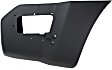 Rear, Driver and Passenger Side Bumper End, Textured Plastic