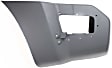 Rear, Driver and Passenger Side Bumper End, Textured Plastic CAPA Certified