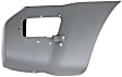 Rear, Driver and Passenger Side Bumper End, Textured Plastic CAPA Certified