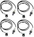 Oxygen Sensor, Set of 4, 4-wire