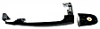 2008-2015 Scion xB - Front and Rear, Driver or Passenger Side Exterior Door Handles, Smooth Black, without Key Hole