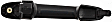 2002-2006 Toyota Camry - Front, Driver and Passenger Side Exterior Door Handles, Smooth Black, Driver Side - With Key Hole; Passenger Side - Without Key Hole