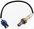 After Catalytic Converter and Center Oxygen Sensors, 4-wire