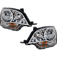 2013 Chevrolet Captiva Sport - Driver and Passenger Side Halogen Headlight, With bulb(s), OE Replacement