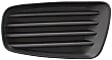Fog Light Cover - Front, Driver and Passenger Side, Black