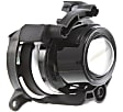 Front, Driver and Passenger Side Halogen Fog Light, With bulb(s)