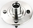 Front, Driver and Passenger Side Wheel Hub, 4 Lugs, With Bearing, 1.9L, 4Cyl