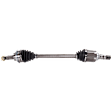 Front, Driver and Passenger Side Axle Assembly - Set of 3