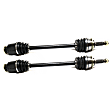 Front, Driver and Passenger Side Axle Assembly - New Set of 2