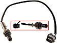 Before Catalytic Converter, Front or Rear Oxygen Sensor, Set of 2, 4-wire, 3.5L, 6Cyl