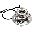 2-Wheel Set Front, Driver and Passenger Side Wheel Hubs, With Bearing, With Sensor, 4WD, 4-Wheel ABS