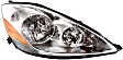 2006-2010 Toyota Sienna - Driver and Passenger Side Halogen Headlight, With bulb(s), OE Replacement