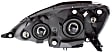 2006-2010 Toyota Sienna - Driver and Passenger Side Halogen Headlight, With bulb(s), OE Replacement