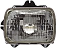 1996 Toyota Tacoma - Driver and Passenger Side Halogen Headlight, With bulb(s), OE Replacement, 4WD