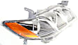 Driver and Passenger Side Headlights, without Bulbs, Halogen, Sedan, USA Built Vehicle